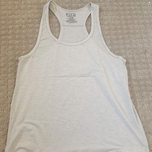 fleo elevate racer back, glacier gray, small